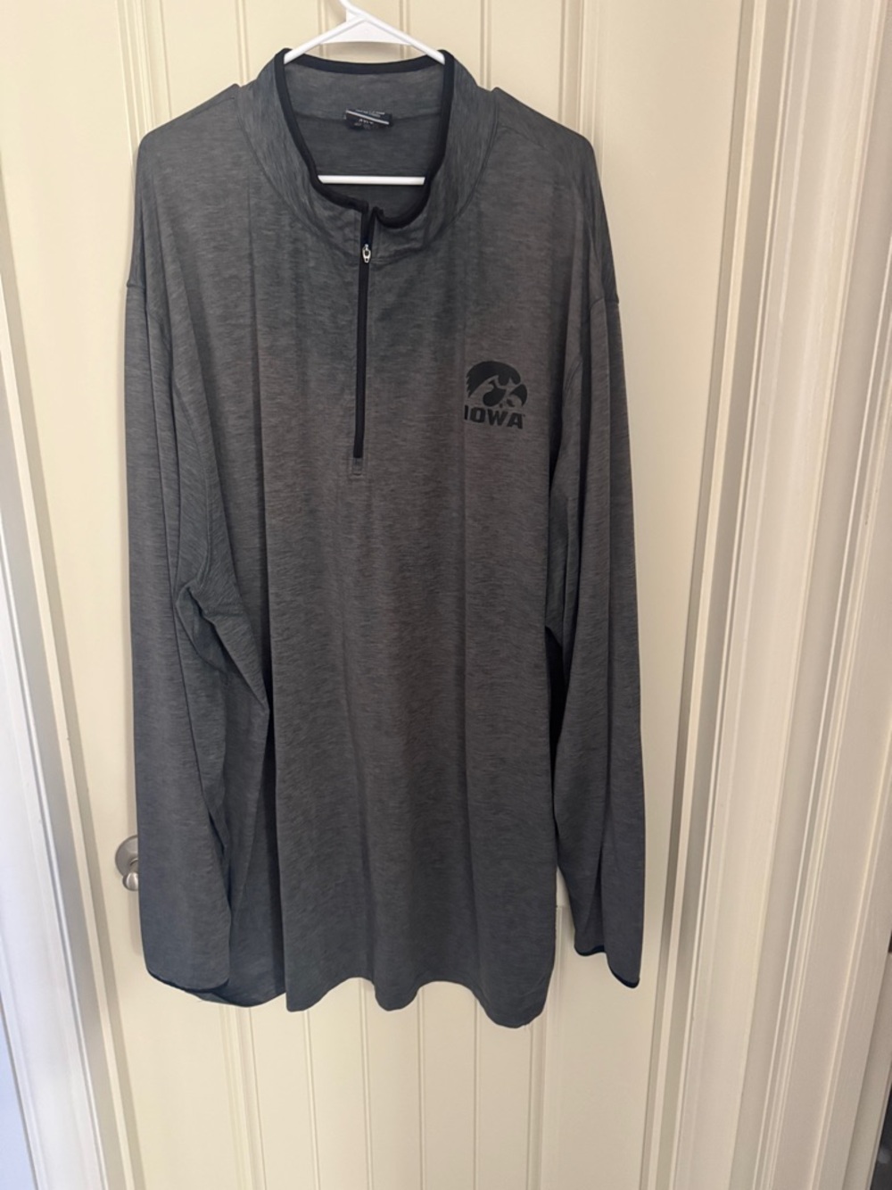 Colosseum Men’s Gray Lightweight Quarter-Zip Shirt Jacket